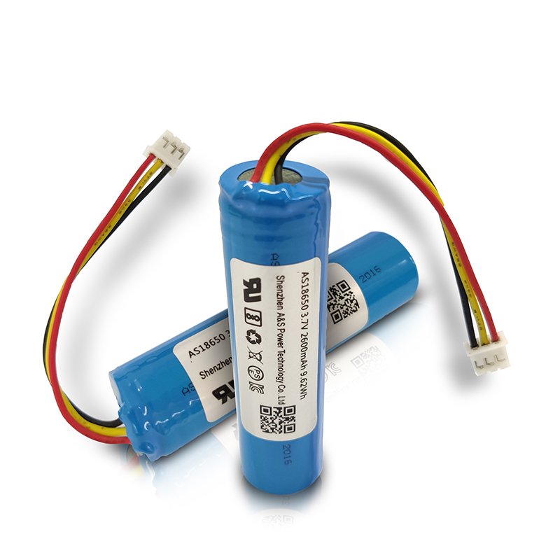 Lithium ion battery 3.7V 2600mah 2.6Ah cylindrical 18650 3.7 v li ion bateria for flashlight with UL2054/CB/KC