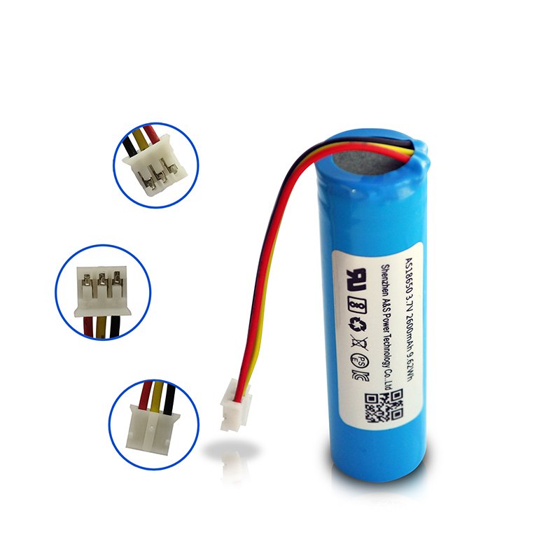 Lithium ion battery 3.7V 2600mah 2.6Ah cylindrical 18650 3.7 v li ion bateria for flashlight with UL2054/CB/KC
