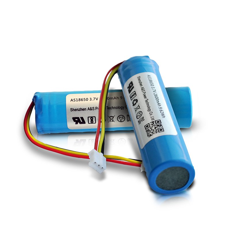 Lithium ion battery 3.7V 2600mah 2.6Ah cylindrical 18650 3.7 v li ion bateria for flashlight with UL2054/CB/KC