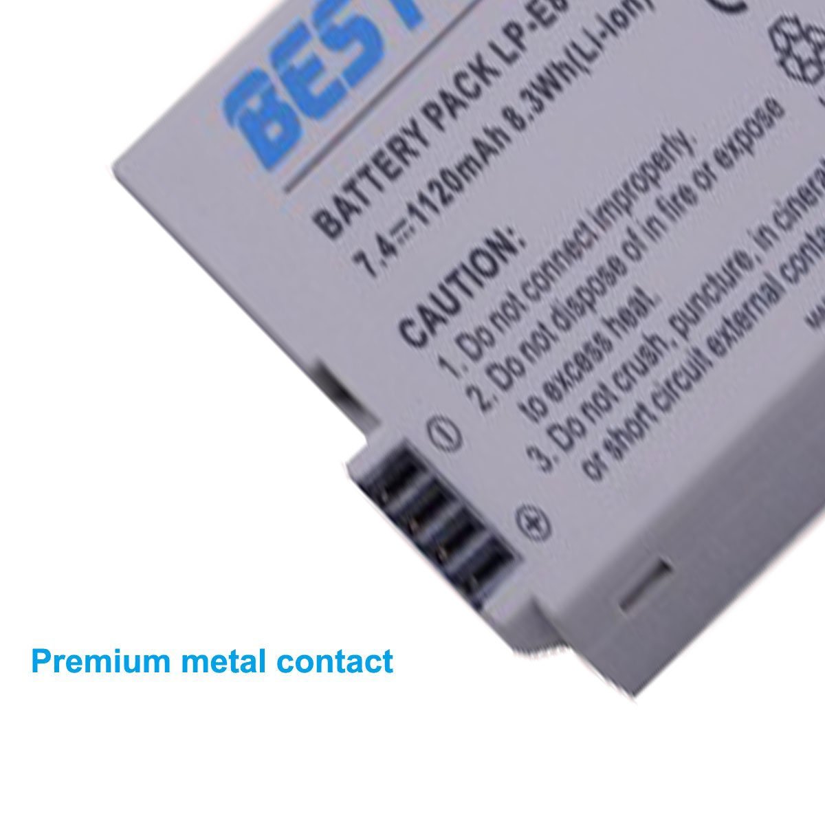 BESTON 7.4V 1120mAh Replacement LP-E8 Rechargeable Lithium Battery for Digital camera T5i T4i T3i T2i EOS 550D 6000D 650D 7000