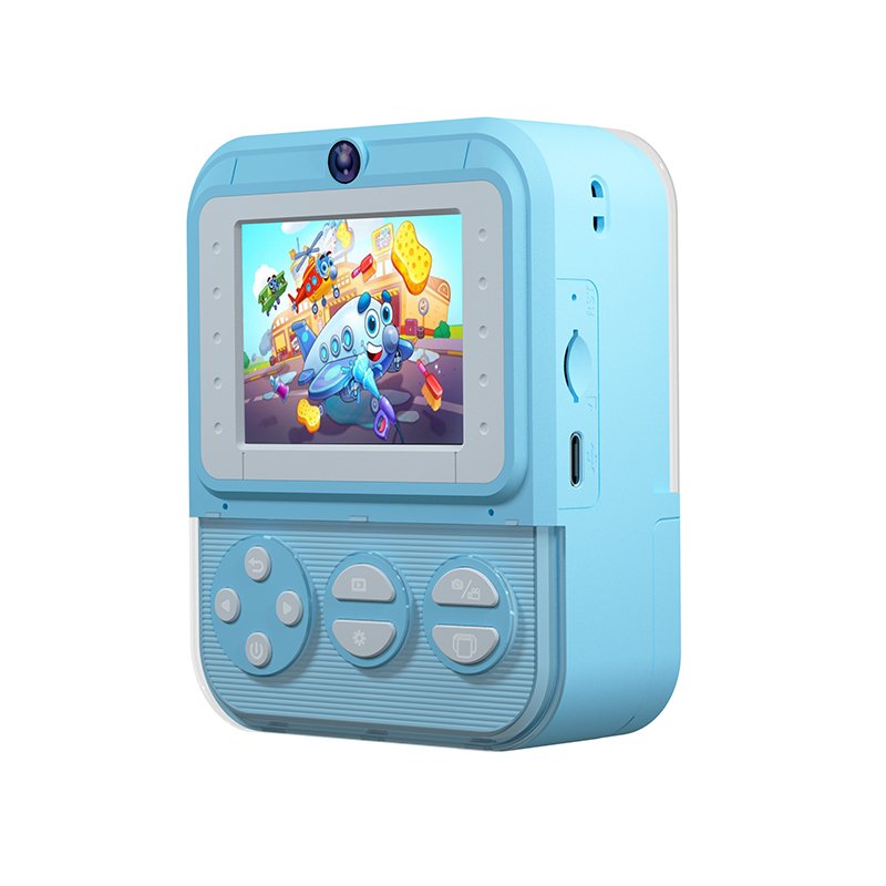 2024 children's print camera hot selling high-definition digital camera children's Christmas birthday gift 1100mAh