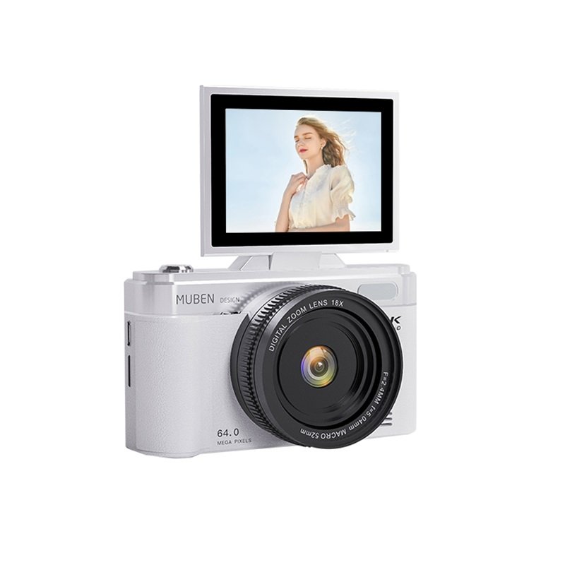 1080P Digital Camera Autofocus Vlogging Camera Kids 50MP 16X Digital Zoom Anti-Shake children Travel Selfie Camera for Kid
