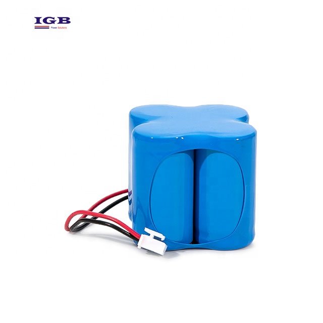 2600mAh 18650 Rechargeable Battery Lithium 7.4v Lithium Ion Battery 18650 Cylindrical Li Ion Battery Pack 2600mAh