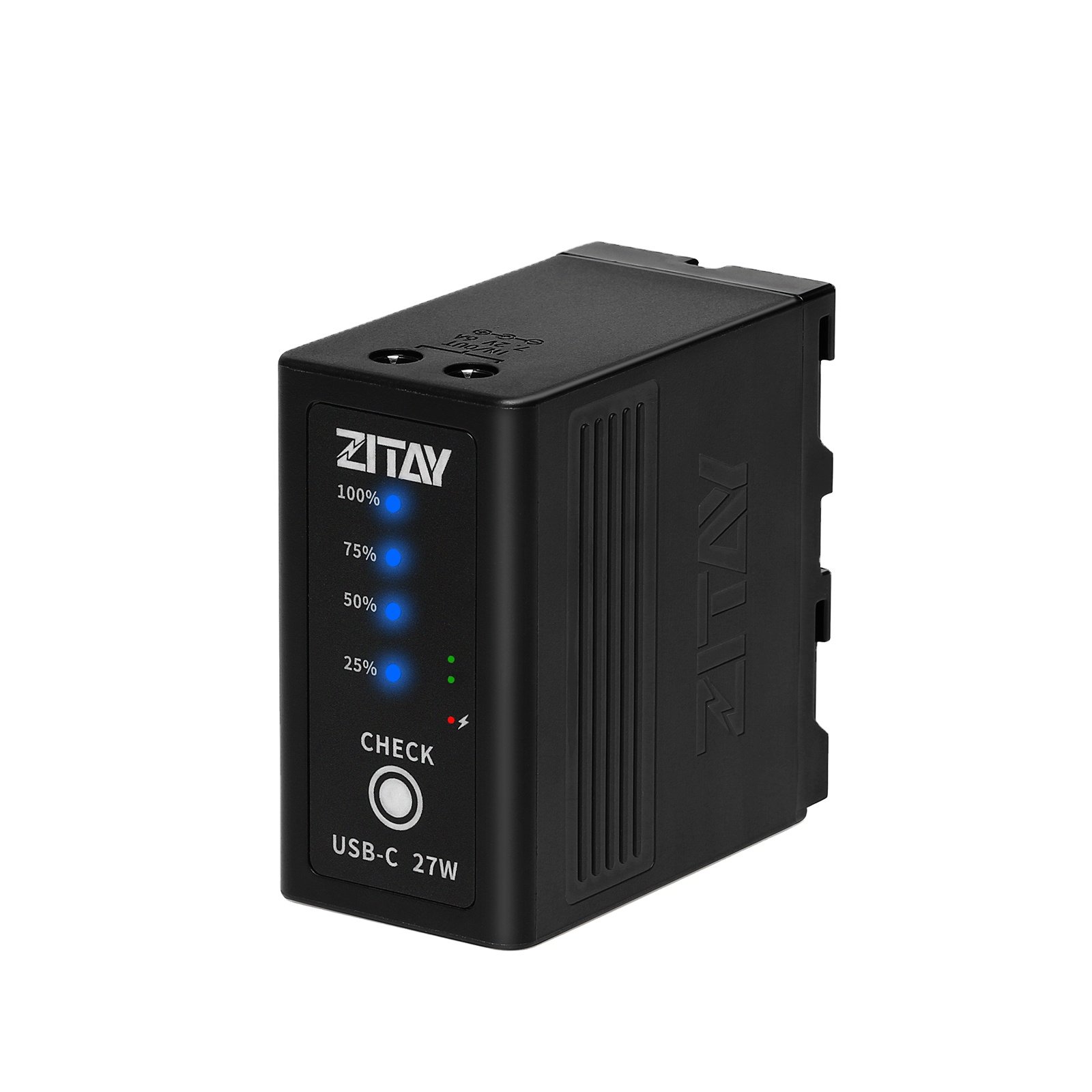 ZITAY NP-F970 Li-ion rechargeable Digital Camera Battery Touch Remaining Display Compatible for Sony NX100/NX5r/F750 /F550/F770