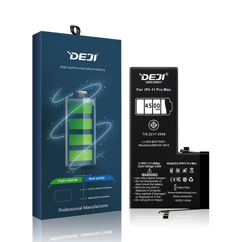 DEJI 4510mAh 3969mAh High Capacity Phone Mobile Smartphone Battery for iPhone 11 PRO MAX