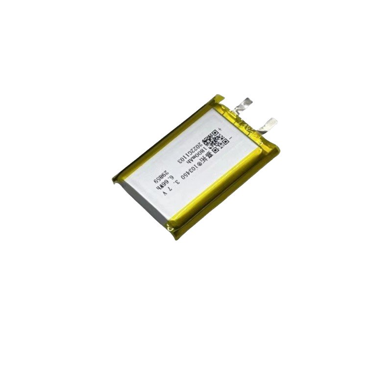 Small polymer 3.7V large capacity rechargeable wireless bluetooth headset lithium battery car recording speaker general