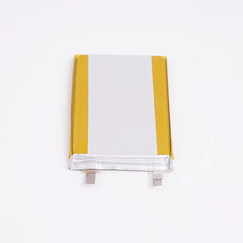 Small polymer 3.7V large capacity rechargeable wireless bluetooth headset lithium battery car recording speaker general