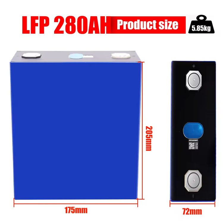 8000 Cycle 314Ah 3.2V Lifepo4 Lithium 280Ah 320Ah Batteries Solar Prismatic Lifepo4 New Battery Cells