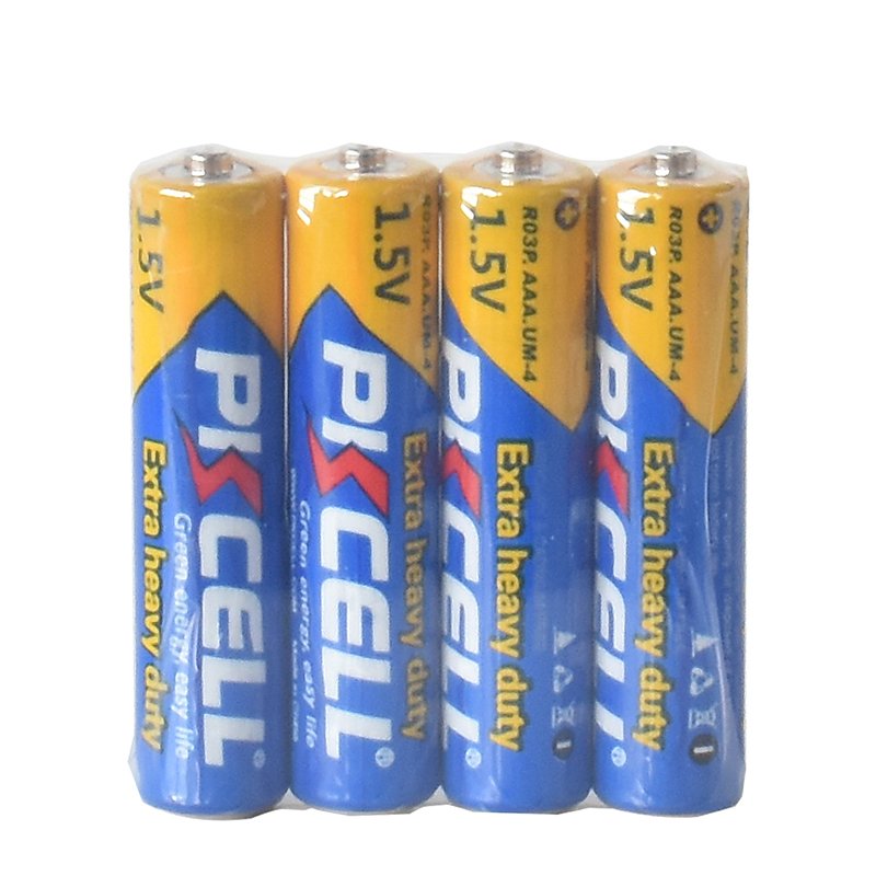 Super heavy duty battery R03P r03 1.5V AAA batteries mercury & cadmium free dry cell