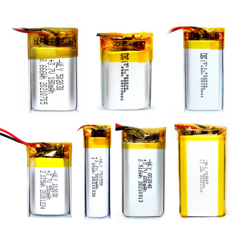 CE MSDS Certified 3.7V Lipo Battery 350926 331530 371030 400909 Model OEM Lithium Polymer Battery Rechargeable for Toys Watch