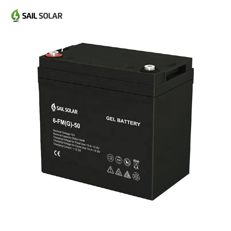 Sail Solar Deep Cycle Gel Battery 12V 50ah 60ah 80ah 100ah
