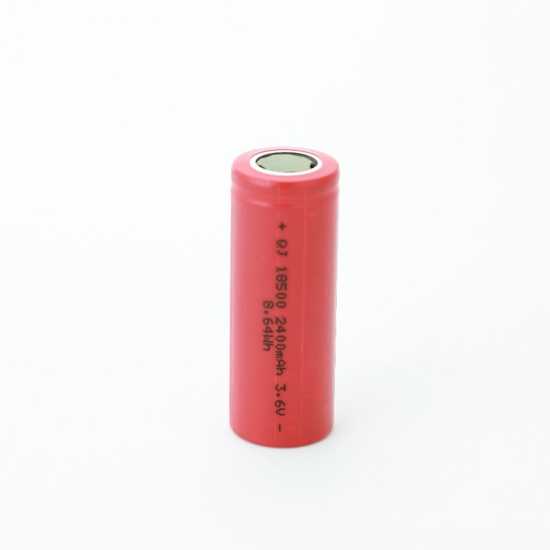 Wholesale High Capacity 18500 3.6V 2400mAh Cyclic Charging Rechargeable Cylindrical Digital Lithium Li Batteries Battery Cells