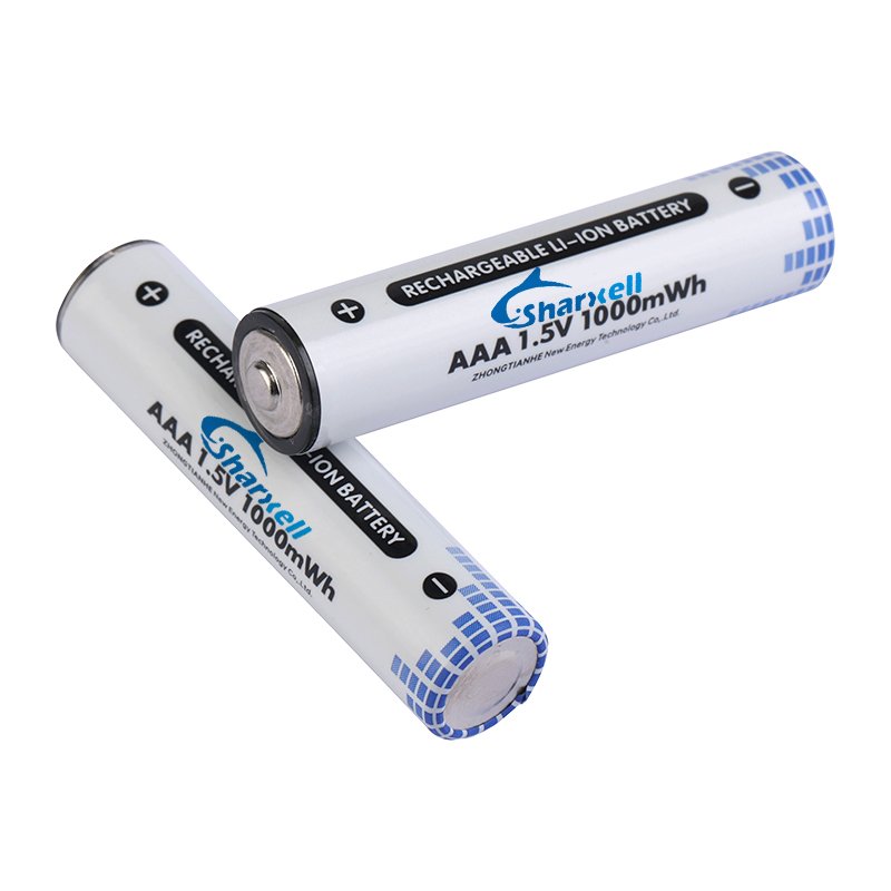 Sharxell 2Pcs Set low price wholesale price lithium ion batteries 1.5 volt aaa lithium rechargeable batteries for Digital camera