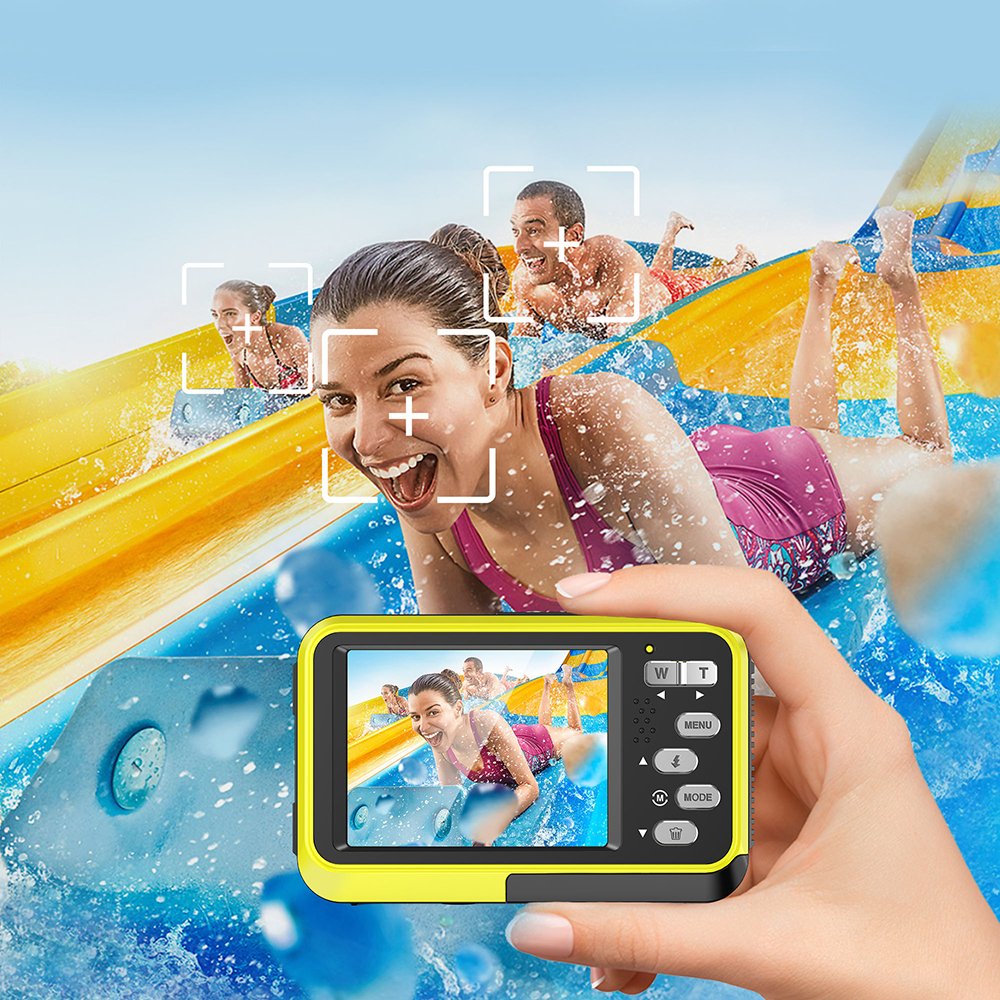 IP68 Waterproof Custom Professional 4k 2.7k Film Manual Kids Waterproof Camera With Abs Plastic Material Underwater Film Camera