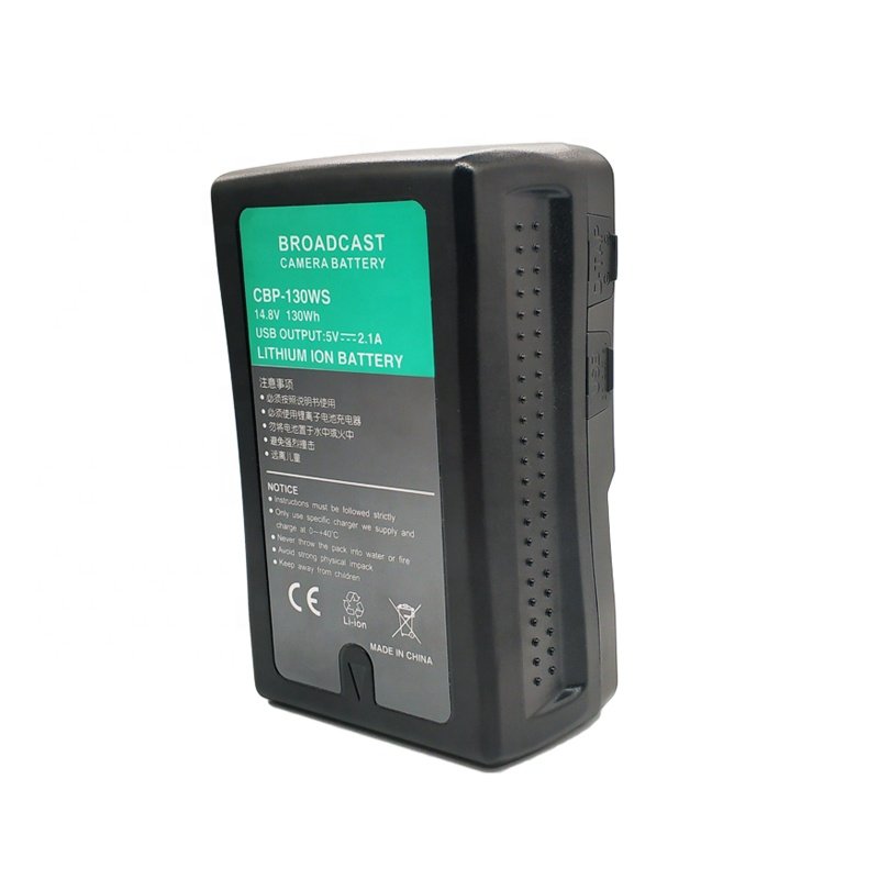 Hot Sale Amazon 130W 14.8V 8800mAh li-polymer V Mount Lock battery for Sony Digital HDCAM, XDCAM,