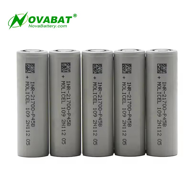lithium ion batteries INR21700 P42A 4200mAh P45B 4500mAh 3.7V 15.66Wh high rate garden electric vehicle power tool robot battery