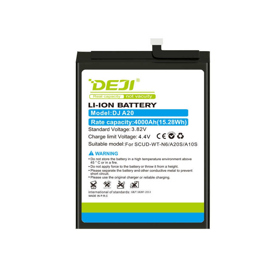 DEJI 4000mAh high quality Digital Batteries For Samsung A10S Galaxy A20S SCUD-WT-N6 portable battery for cell phone