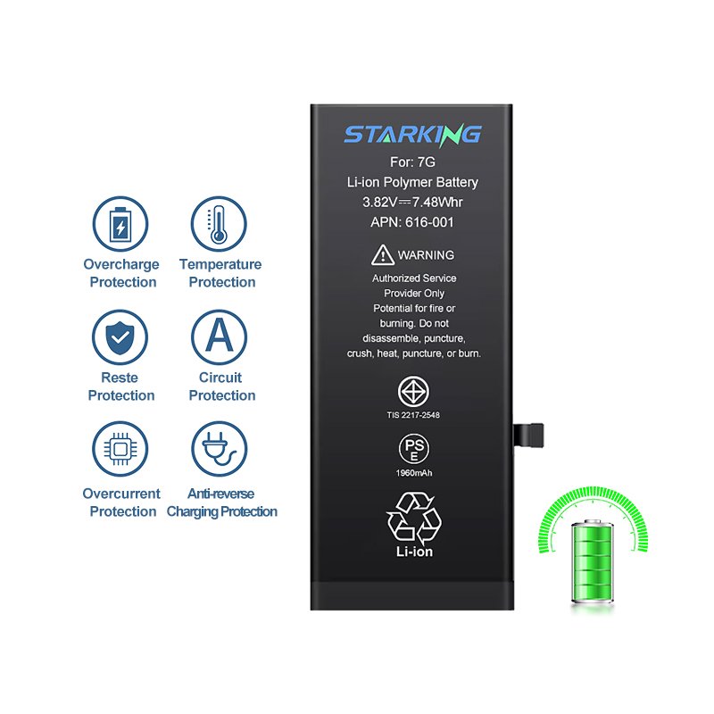 cellPhone Standard Capacity Digital Battery For iphone 5 5s 5c 6 6s 6 Plus 7 7 Plus 8 8 Plus X 11 12 13