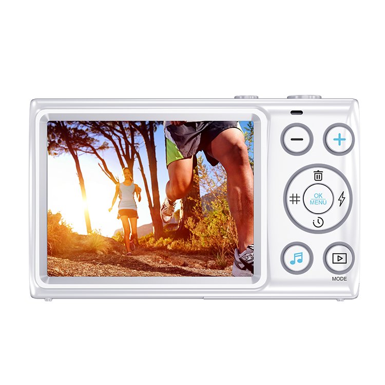Portable Landscape 64 Megapixel Compact Camera Students Take Pictures With Small High-Definition Digital Beginner Camera