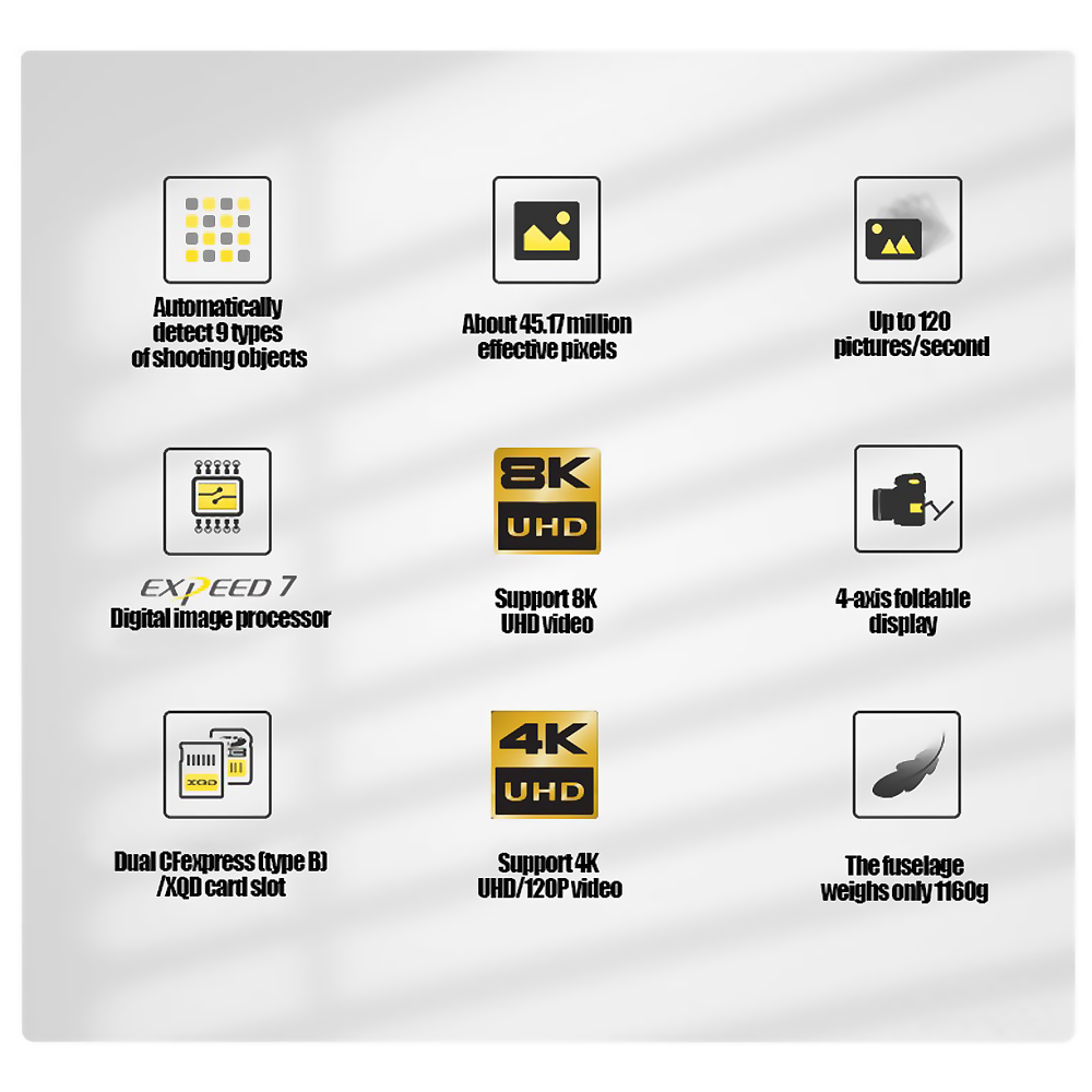 NEW FOR Nikon Z9 Full-Frame Mirrorless Digital Camera 45 Megapixel Professional Flagship With Flip Screen 8K video 4K 120P