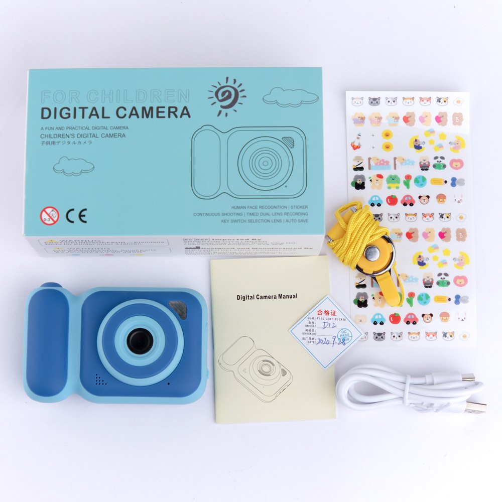 1080P Dual Lens 26MPx Digital Kids Selfie Children Toy Camera 2inch IPS Screen Digital Toy Kids Gift Camera