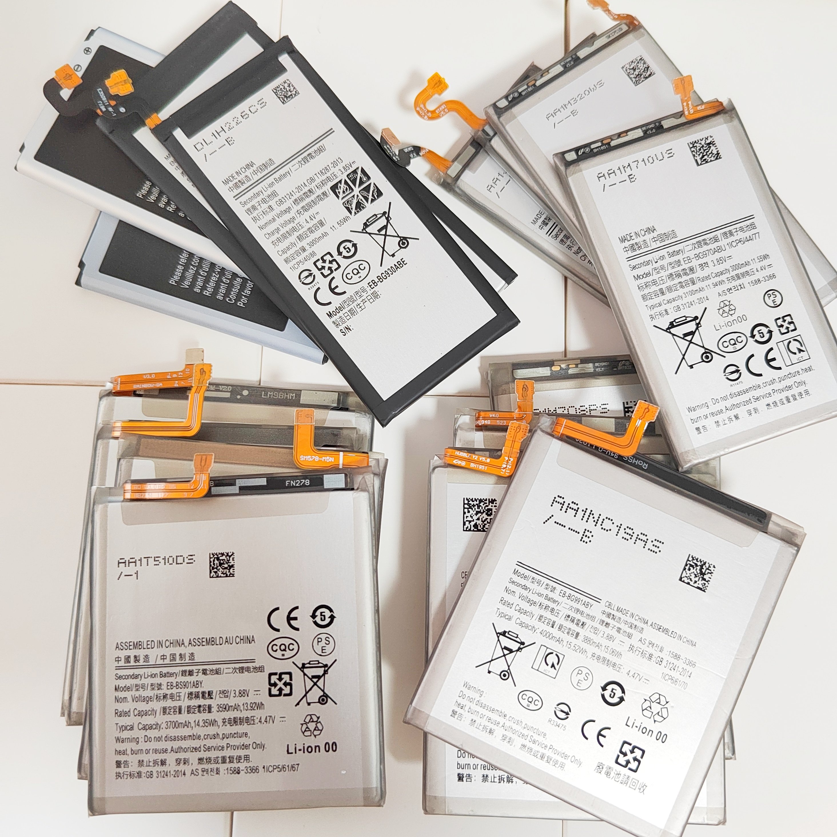 Original Phone Digital Battery for Samsung S6 edge S8 S9 S10 Plus S10E S20 S22 S23 S24 Ultra Lithium Batteries