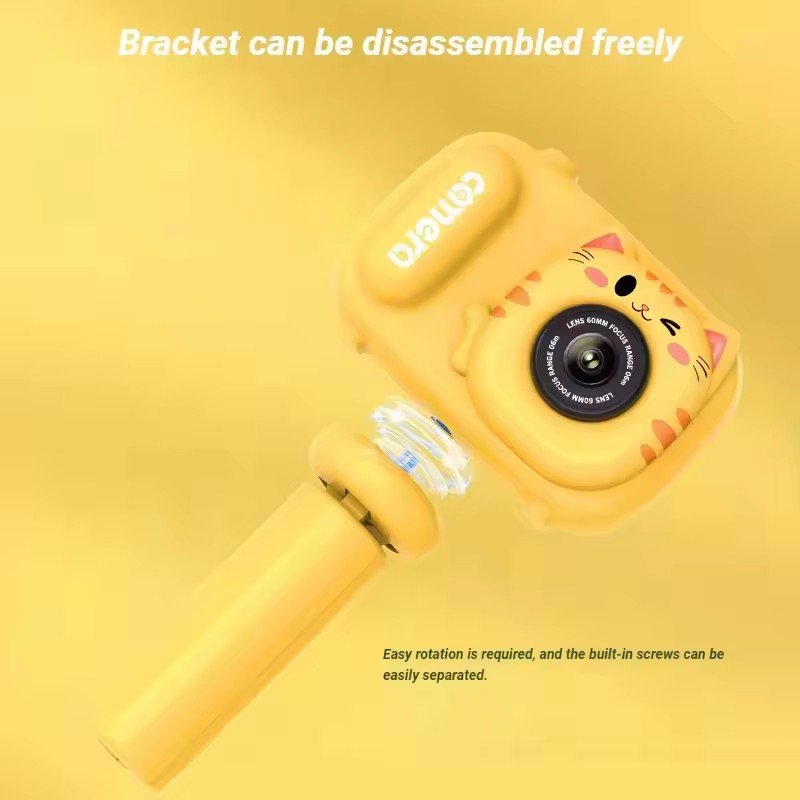 LCC989 New Cartoon Cute Kids Digital Camera Dual Camera 1080P HD Video Record For Puzzle Children's Toy Birthday Gift Kid Camera