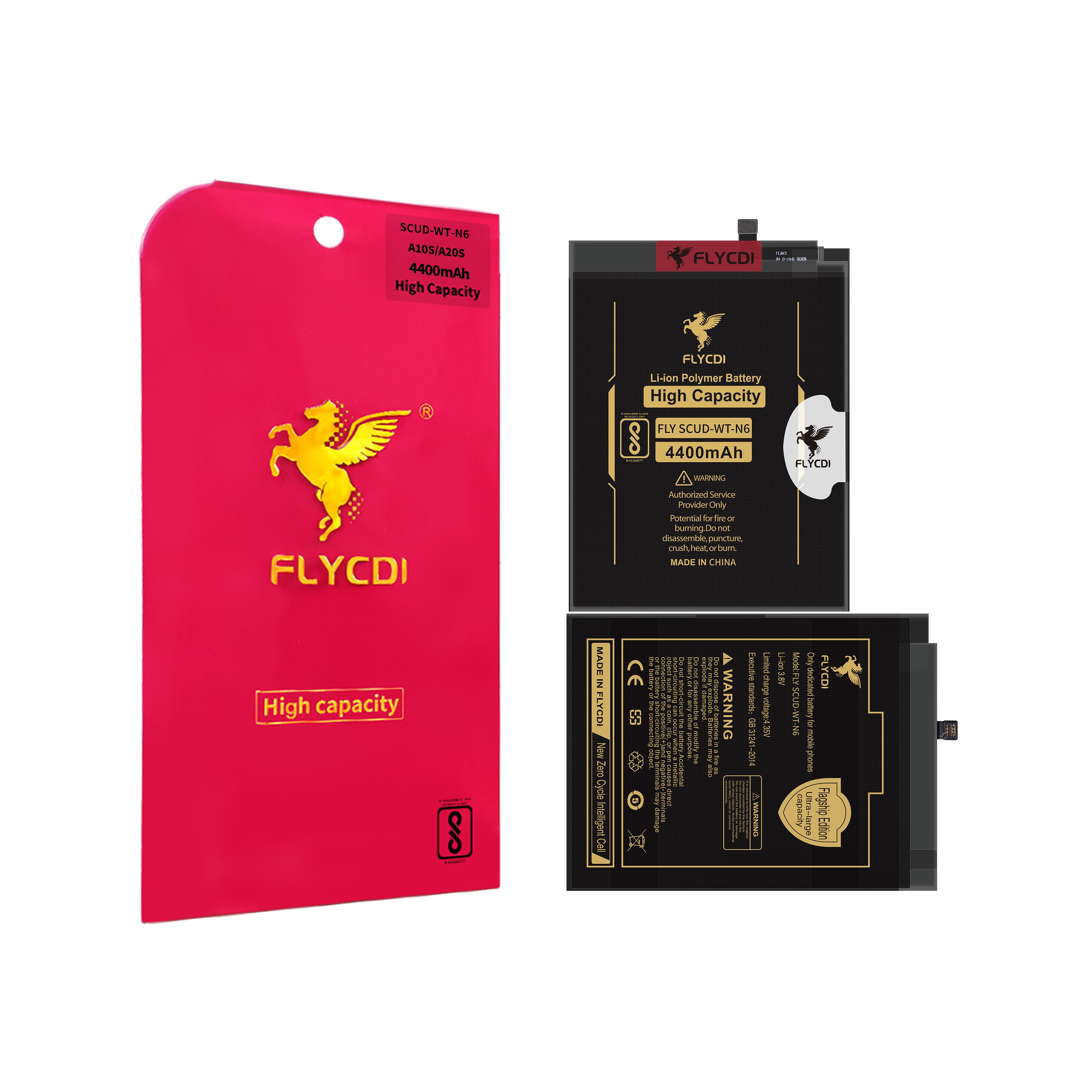 FLYCDI China Factory Lithium Digital Batteries For Samsung A10S A20S Mobile Phone Battery Supplier