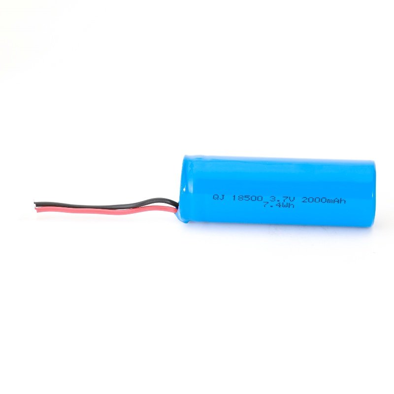 Wholesale 18500 3.7V 2000mAh 7.4Wh Electric Tools Rechargeable Lithium Li-Ion Batteries Battery Cells Wiring Harness Packs