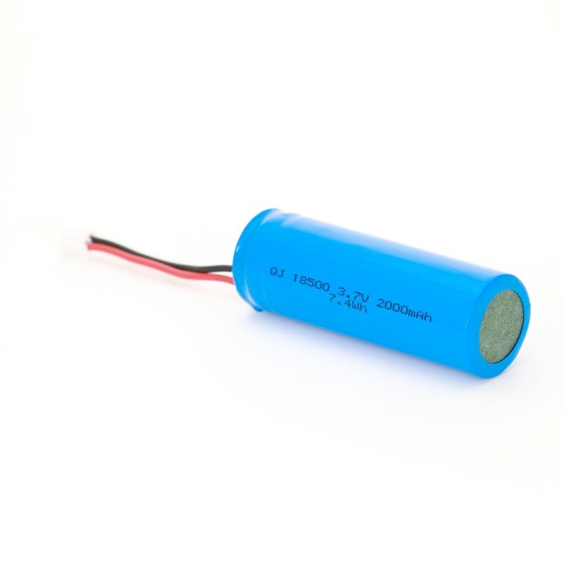 Wholesale 18500 3.7V 2000mAh 7.4Wh Electric Tools Rechargeable Lithium Li-Ion Batteries Battery Cells Wiring Harness Packs