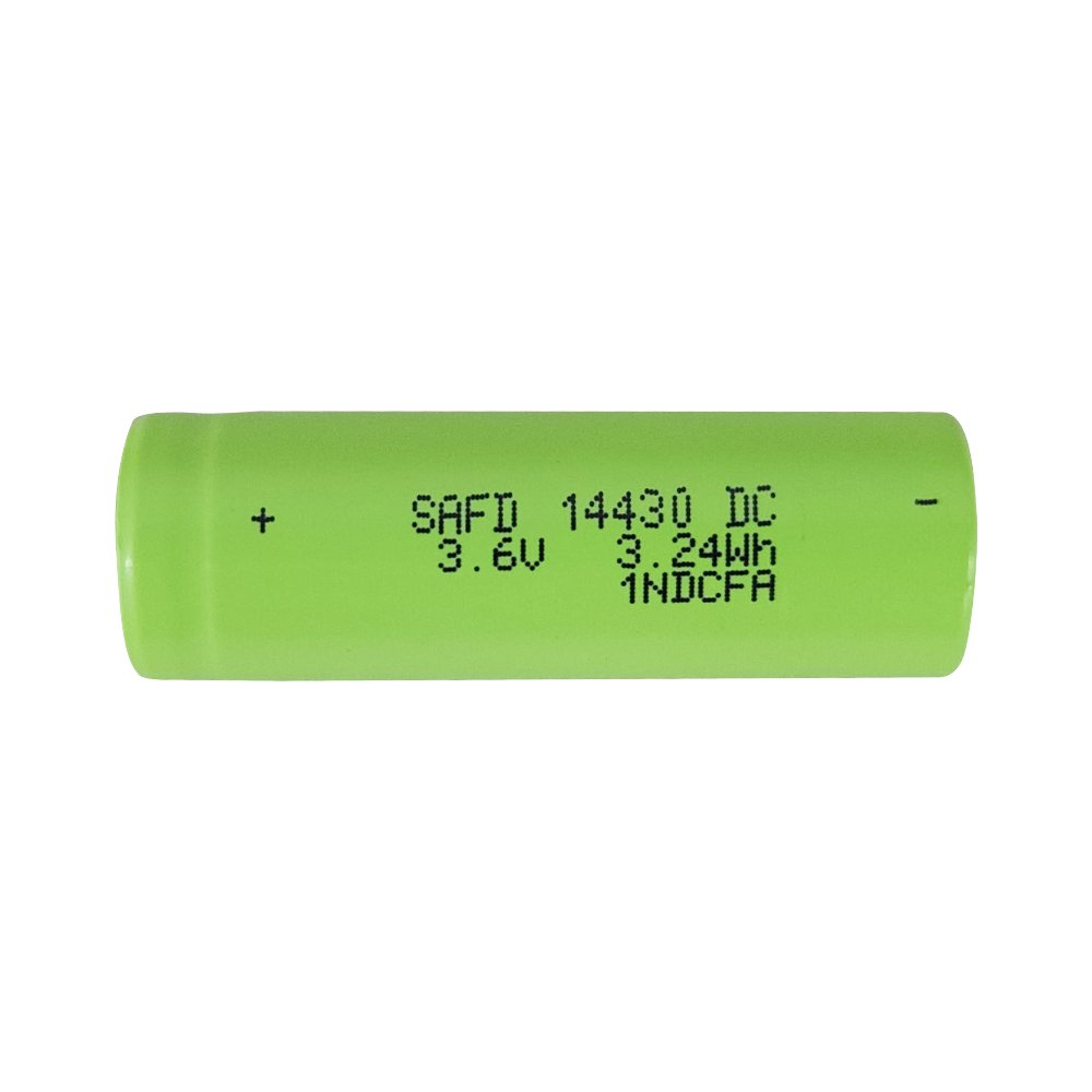 Rechargeable Li-ion Battery 900 mAh 3.6V Li-ion 14430 Lithium Battery