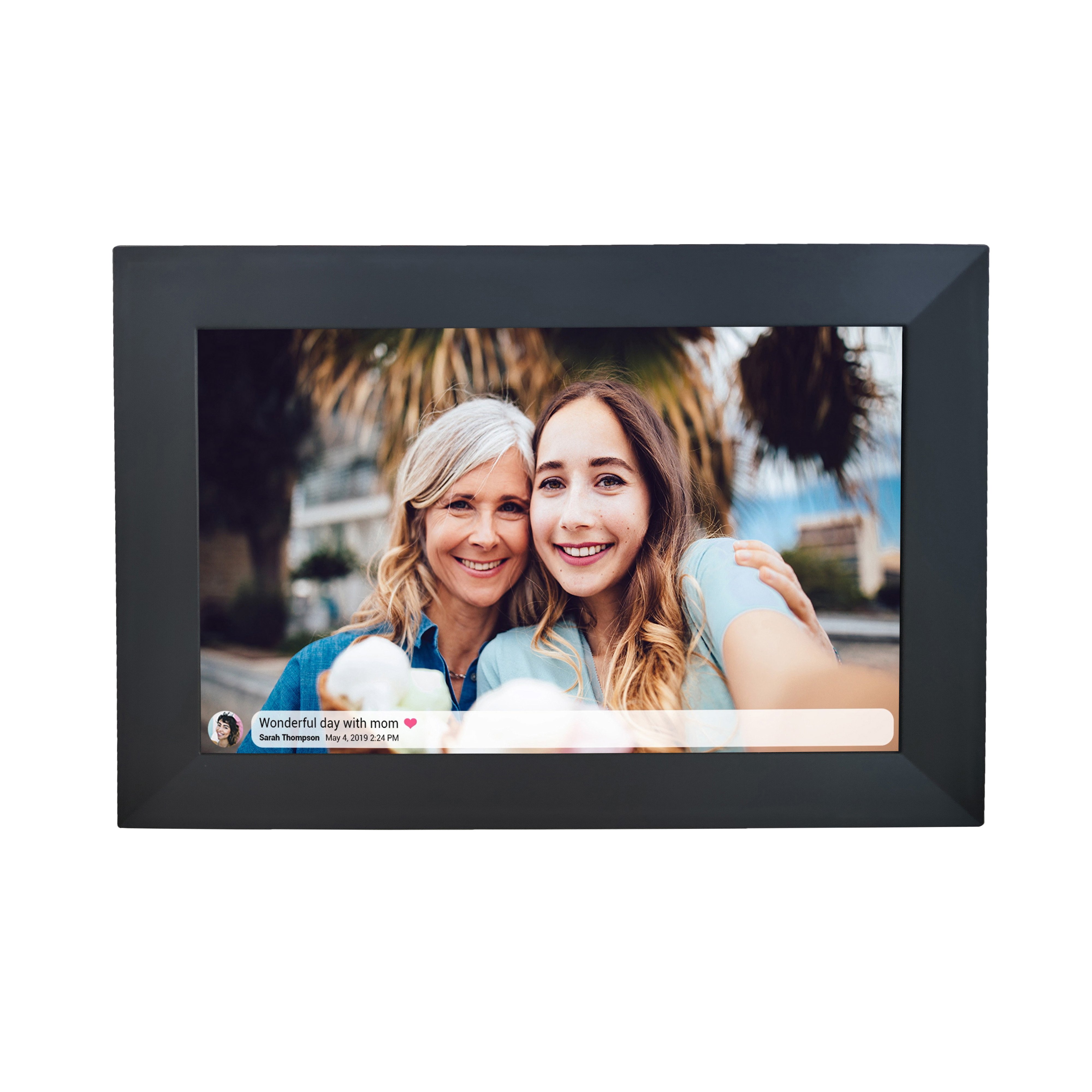 Clear crystal video infinite objects Frame Photo 800*1280 Battery Powered Lcd 8 Inch Art Acrylic digital photoFrame
