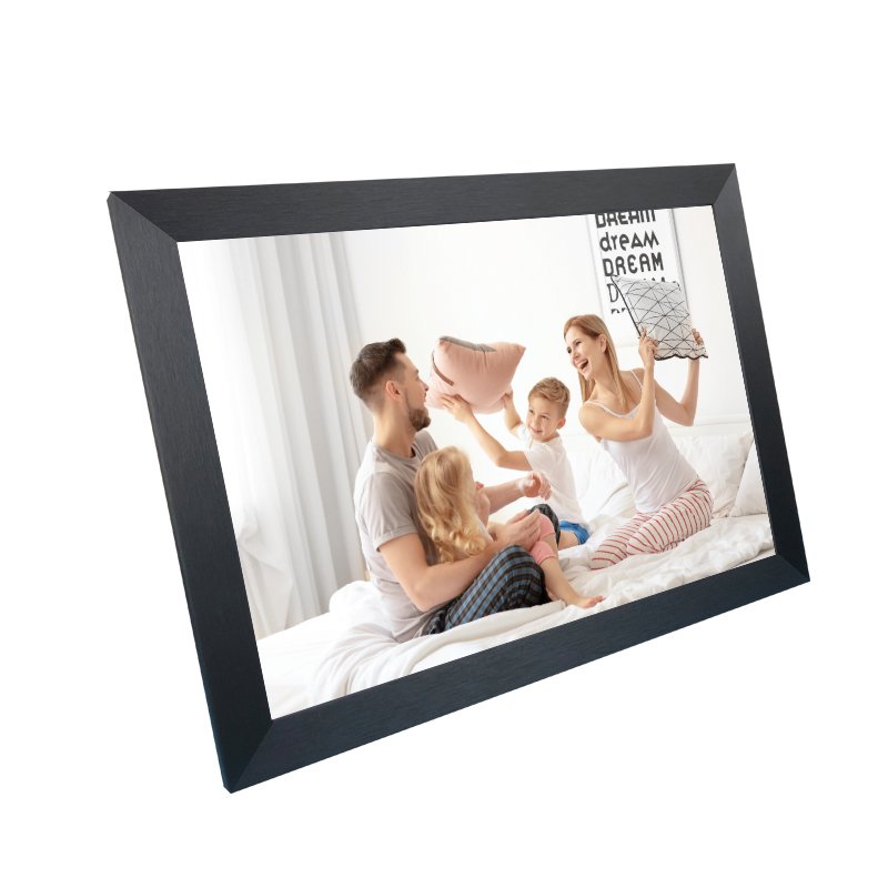 Clear crystal video infinite objects Frame Photo 800*1280 Battery Powered Lcd 8 Inch Art Acrylic digital photoFrame