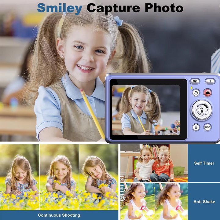 Newest Design Ultra HD 5K 16X Zoom Multi-function Waterproof Selfie Profesional Vlog Camera
