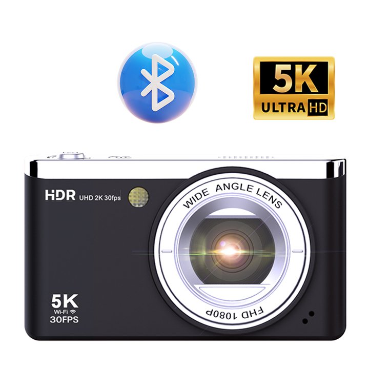 Newest Design Ultra HD 5K 16X Zoom Multi-function Waterproof Selfie Profesional Vlog Camera