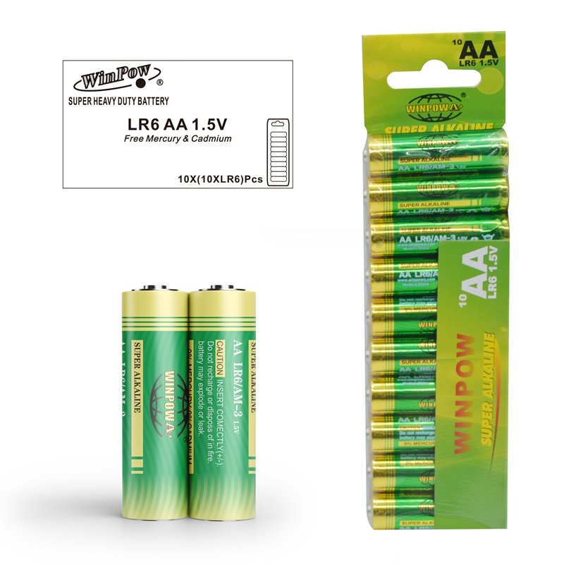 OEM 1.5v Primary Batteries LR6 2950mAh 2450mah 1400mAH double A AA battery Digital Alkaline Battery