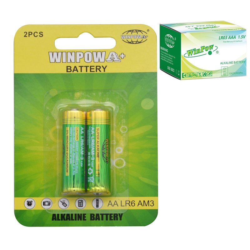 OEM 1.5v Primary Batteries LR6 2950mAh 2450mah 1400mAH double A AA battery Digital Alkaline Battery