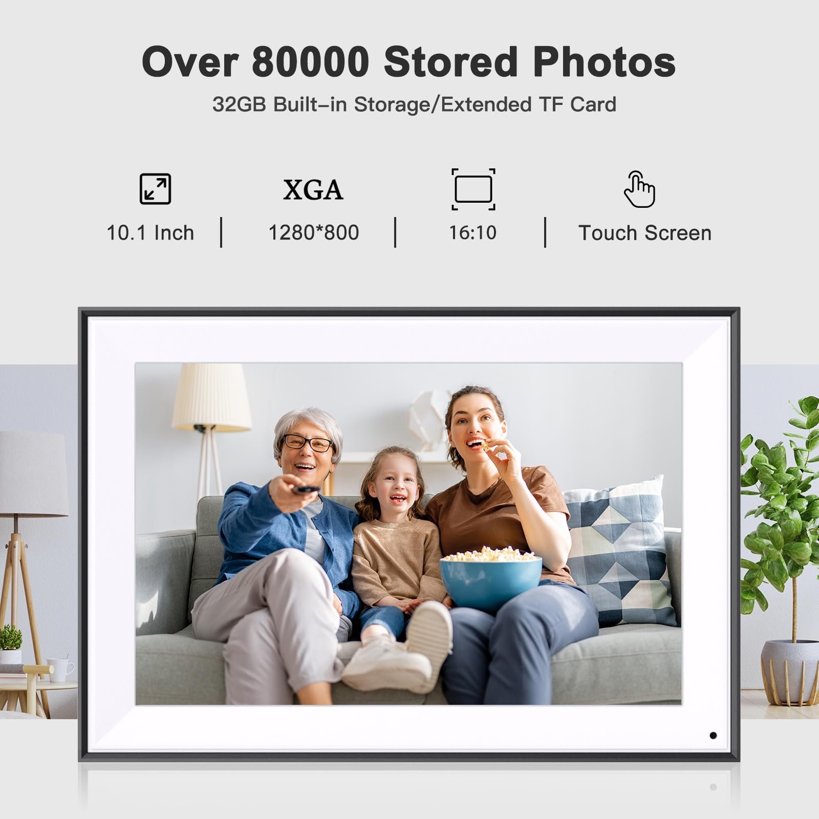 10.1 inch WIFI android gift advertising video player smart electronic album display touch screen picture digital photo frame