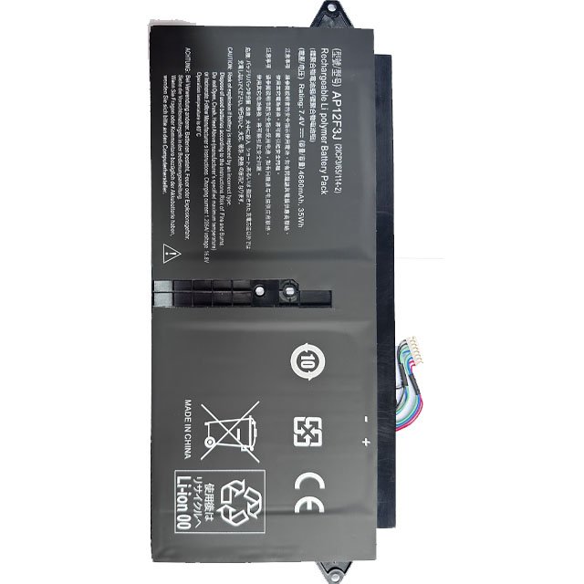 New high quality for Acer Aspire 13.3" Ultrabook S7 S7-391 2ICP3/65/114-2 AP12F3J AP12F3J Batteries