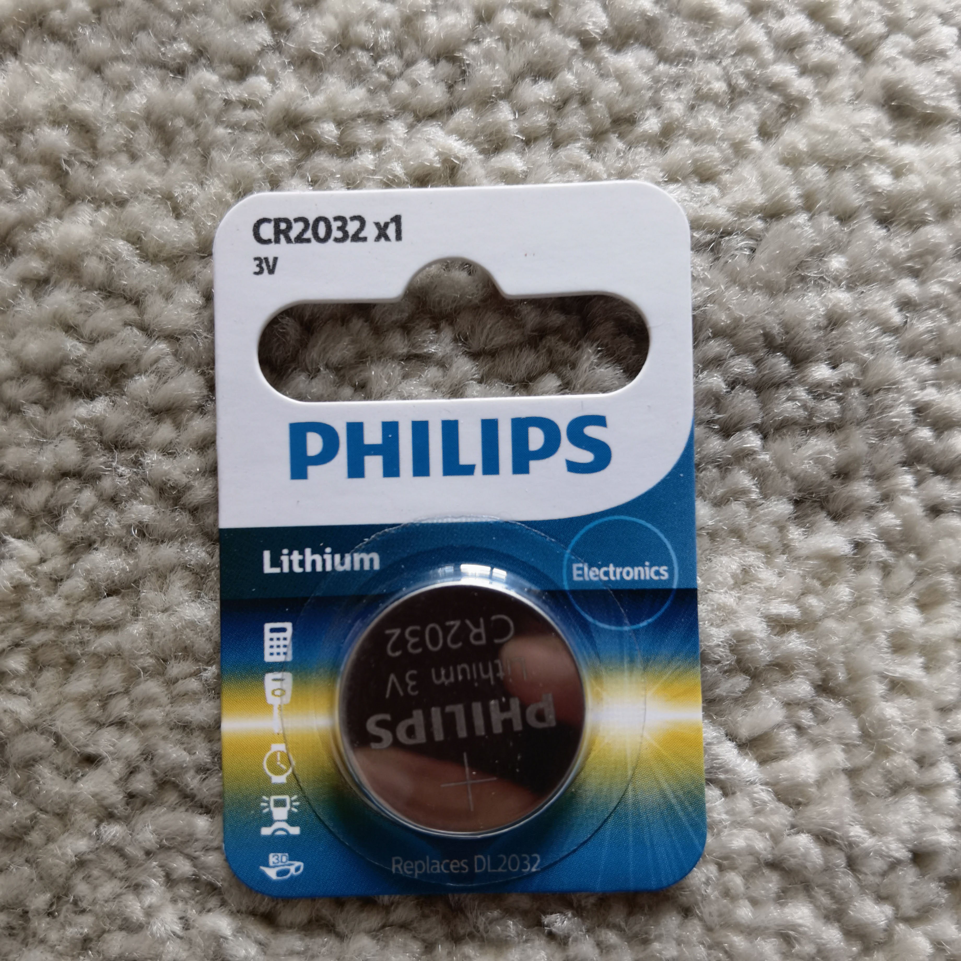 Hot Selling CR2025 3V Electronic Toys Philips Button Lithium Battery Cells