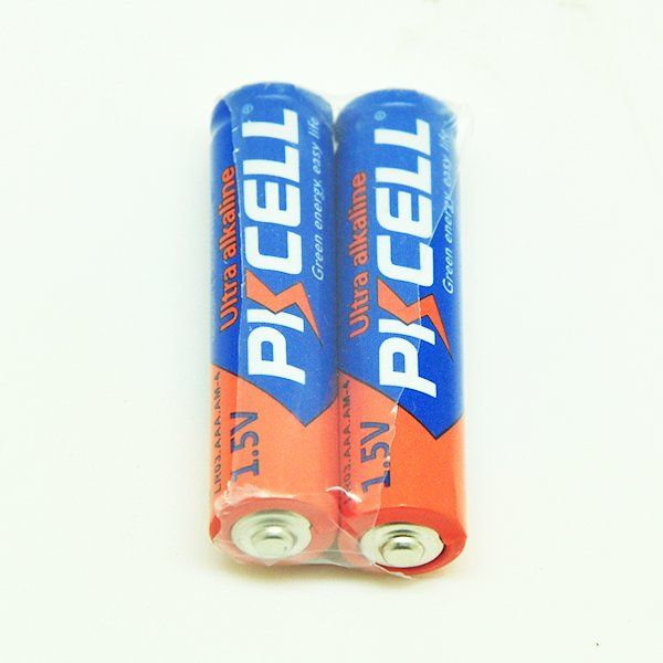 popular 1.5v aaa am4 lr03 no. 7 alkaline dry cell battery for radio
