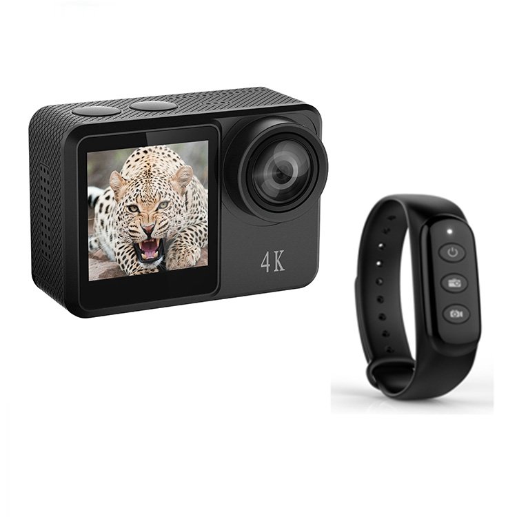 Professional 4K Digital Sport Camcorder with Recording Function for Action Sports Adventure & Recreation 360 Vlog Capable