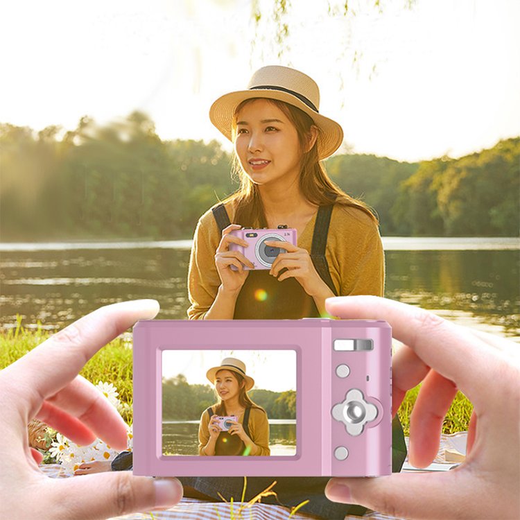New Arrival 2.7K HD compact digital 8X zoom mini digitail children camera student campus camera