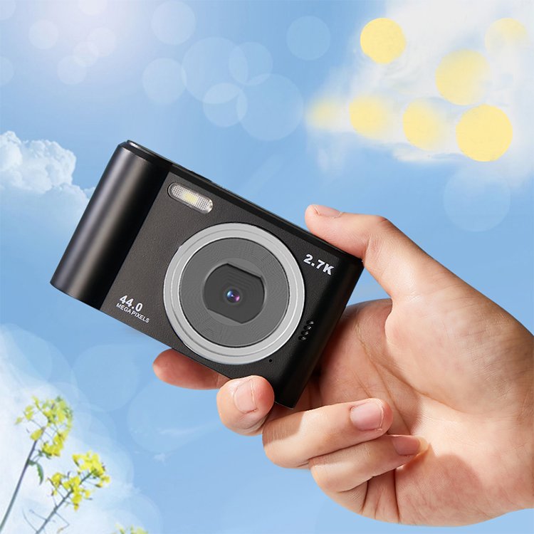 New Arrival 2.7K HD compact digital 8X zoom mini digitail children camera student campus camera