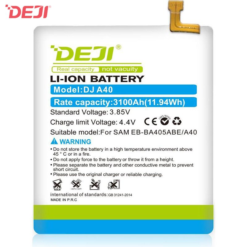 huidafa Replacement EB-BA405ABE Digital Batteries For Samsung GALAXY A40 A405F small portable cell phone battery