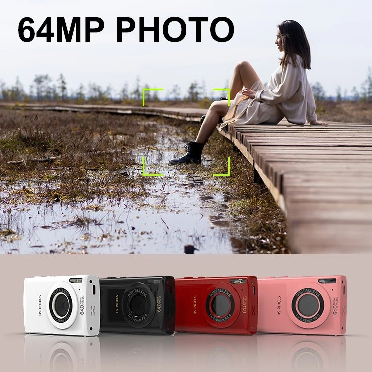 Guangdong Supply 4K high-definition camera video 4k video 64MP professional photo digital cameras camera take photo and video
