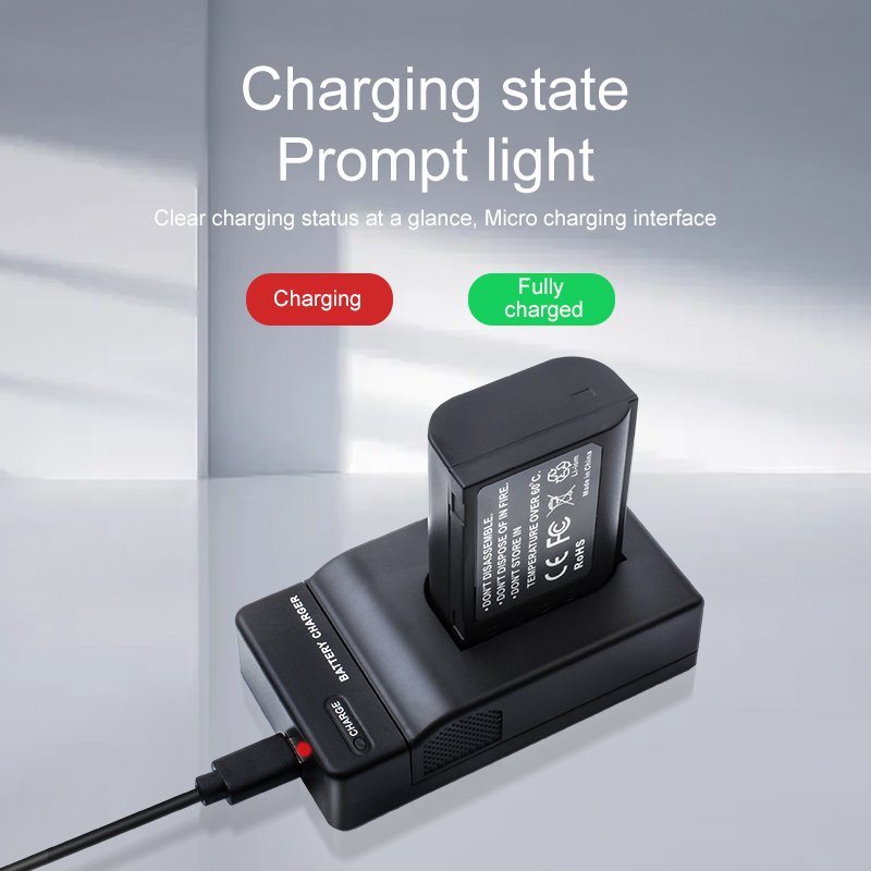 7.2V 2200mah DMW-BLK22 Digital Battery for DC-S5 S5K DC-S5 GH5M2 GH6 Camera Black Rechargeable Batteries
