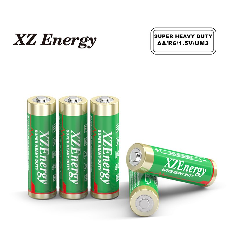 China Factory Wholesale OEM ODM Dry Battery zinc carbon r06 um3 1.5V AA battery