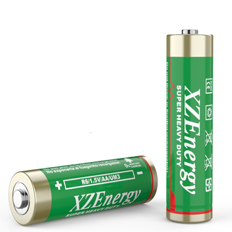 China Factory Wholesale OEM ODM Dry Battery zinc carbon r06 um3 1.5V AA battery