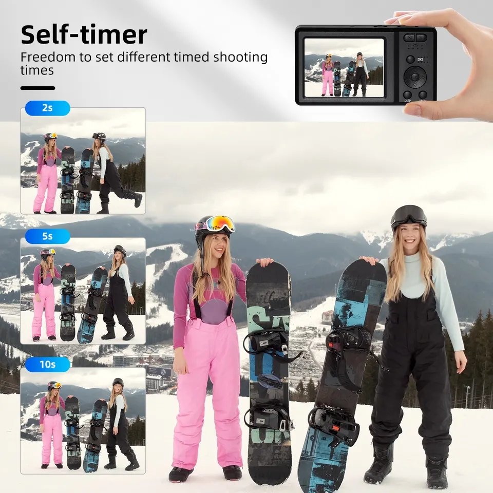 Best Action 4K Professional Travel Handy Camcorder 4K Video Camera For Vlog